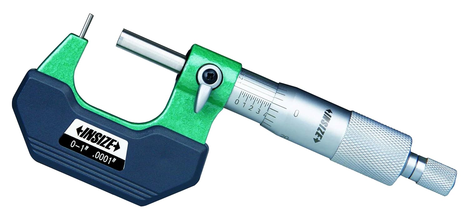 Insize Tube Micrometer Micrometer: 0-1" 3261-1 Style A