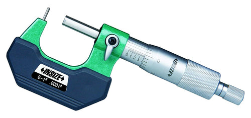 Insize Tube Micrometer Micrometer: 0-1" 3261-1 Style A