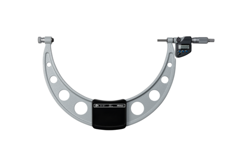 Mitutoyo Digital Micrometer Interchangeable Anvil Inch/Metric, 150-300mm(6-12"), IP65, incl. 6 Anvils 340-352-30 ( Inspec 106-62-300)