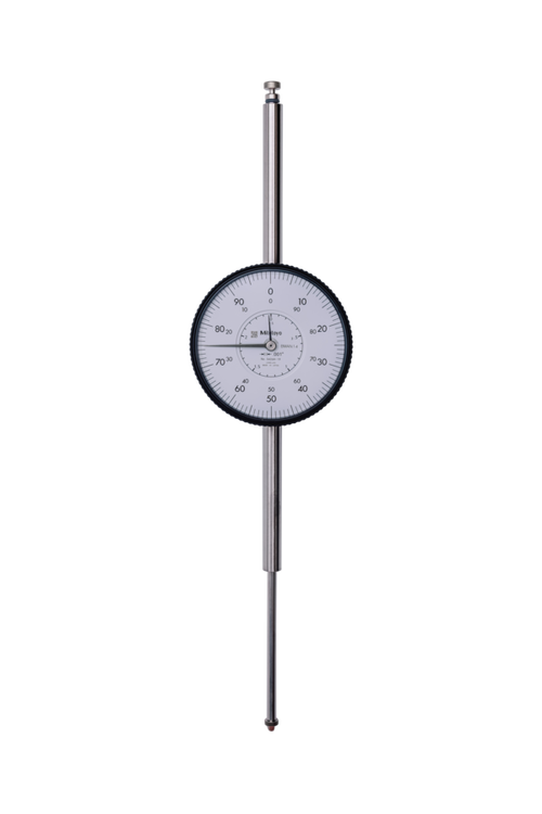 Dial Gauge, Flat Back, ANSI/AGD Type 3426AB-19, Grad .001" x 4", Face 3.07"