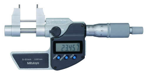 Mitutoyo Digital Inside Microm. Inch/Metric, 0,2-1,2" 345-350-30