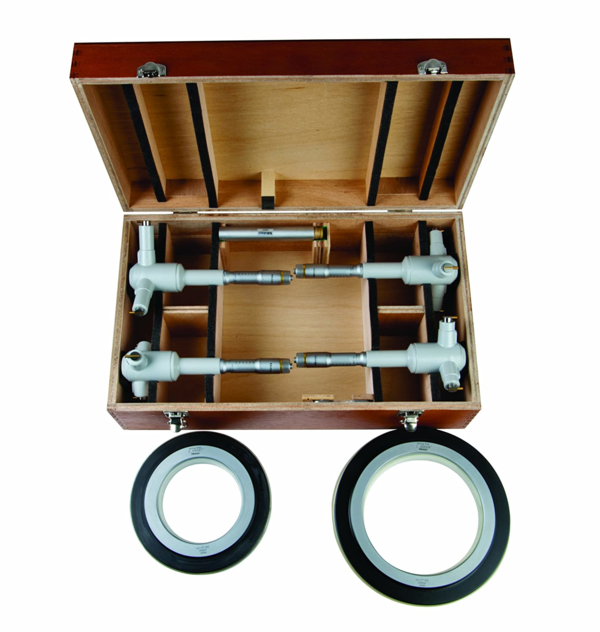 Mitutoyo 2-Point Internal Micrometer Holtest Set 4-8" (8 pcs.) 368-920