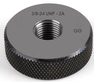 UNF Ring Gauge Class 2A (Go) Size 3/8-24UNF Code Number P9028-G3/824