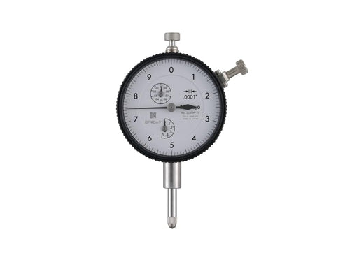 Dial Gauge, Flat Back, ANSI/AGD Type Jewelled Bearing, 0,5", 0,0001" 2358AB-10