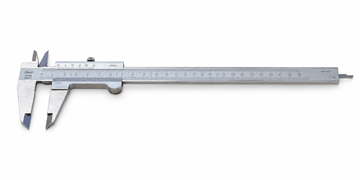 Mahr 16 GN Pocket Vernier Caliper Range: 0-200 mm|0-8 inch Accuracy:0.05 mm|.003 inch 4100671