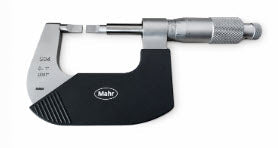 Mahr 40AS Mechanical Micrometers  Micromar non rotating spindle blade micrometers, Range 0-1'' x .0.0001'' 4134930