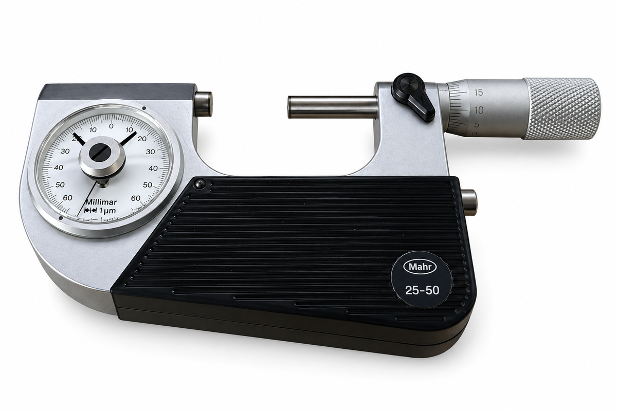 Mahr Indicating Micrometers with integrated Dial Comparator 40F/FC 25-50mm 4150001