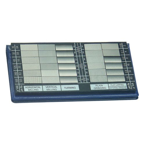 630-9900 30 Speciman Inch/Metric Surface Roughness Comparator