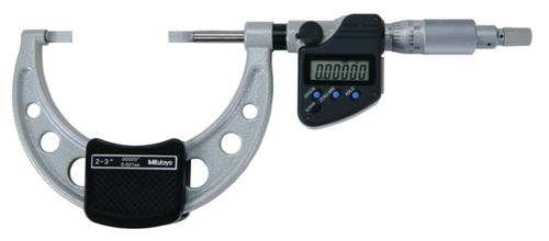 Mitutoyo Digital Blade Micrometer, Blade=0,75mm Inch/Metric, 3-4" 422-333-30