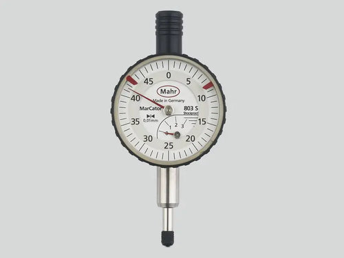 MarCator 803 S Art. no. 4324000 Small dial indicators MarCator 803 S DIN 878 Measuring span in mm: 3mm Graduation value mm: 0.01