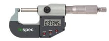 Inspec Digital Tube Micrometer, Spherical Anvil Inch/Metric, 0-25mm/0-1", IP65 236-61-110