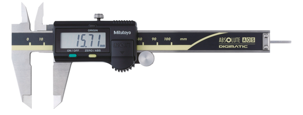 Mitutoyo Digital ABS AOS Caliper 0-150mm x .01mm 500-151-30 With SPC Output