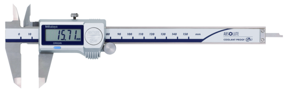 Mitutoyo Digital ABS Caliper Coolant Proof IP67 0-200mm x .01mm 500-703-20