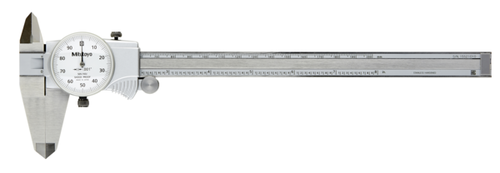 Mitutoyo Dial Caliper, Silver Cover Type 0-8", 0,001", 0,1"/rev., Inch 505-743J