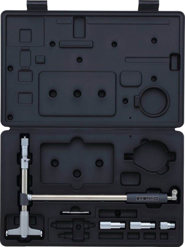 Mitutoyo 2-Point Inside Measuring Instrument with Micrometer Head, Range 10-16", w/o Indicator  511-836