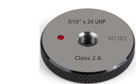 UNF Ring Gauge Class 2A (No-Go) Size 5/16-24 UNF Code Number P9028-N51624 With UKAS Certificate of Calibration