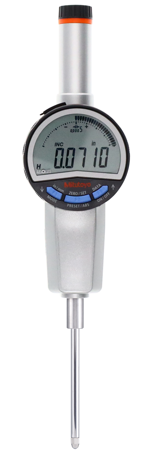 Digital Indicator ID-C, ASME/ANSI Type Inch/Metric, 2", 0,0005", Flat Back Plate Art No. 543-737B