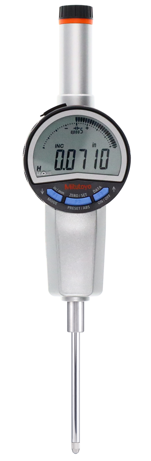 Digital Indicator ID-C, ASME/ANSI Type Inch/Metric, 2", 0,0005", Flat Back Plate Art No. 543-737B