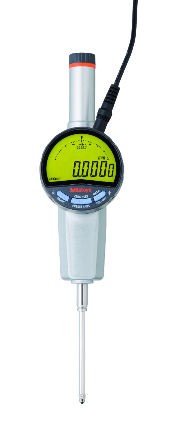 Mitutoyo 543-854E Digital Indicator ID-F ASME/ANSI/AGD with BS AC-Adapter 0-50mm (0-2″)