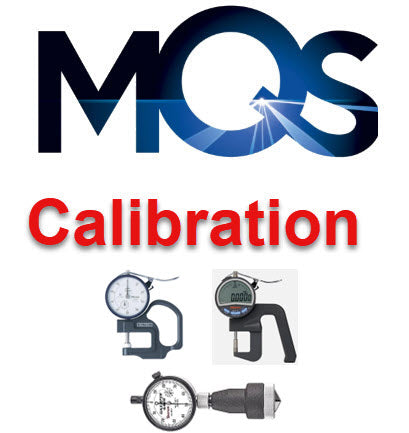 Calibration of Dial, Thickness and Snap Gauges UKAS 12-25mm C547D2