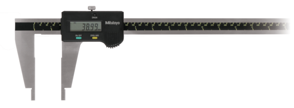 Mitutoyo Digital ABS Caliper with Nib Style Jaws 0-450mm 550-203-10