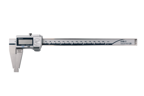 Mitutoyo Digital ABS Caliper, Nib Style Jaws IP67 Inch/Metric, 0-8"/0-200mm 550-311-20