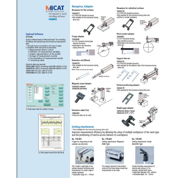 Mitutoyo 178-561-02A Surftest SJ-210 Surface Roughness Tester [inch/mm] R5µm; 4Nm Range 16mm