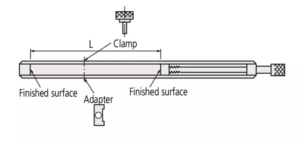 Mitutoyo Holder for Gauge Blocks 15-60mm Item number: 619002