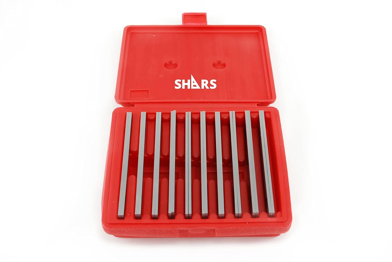 Shars 1/8" Precision Machinist Steel Parallels Set, 10 Pairs 303-7201