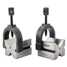 8101-0005 V-BLOCK & CLAMP SET  L*W*H 45*40*36MM,MAX DIA.30MM, ACCURANCY 0.01MM