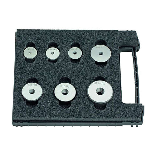 P9024NS Thread Ring Gauge Set NO-GO THREAD RING GAUGE in set NOGO M3/M4/M5/M6/M8/M10/M12