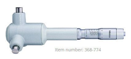 Mitutoyo 3-Point Internal Micrometer Holtest 100-125mm 368-774