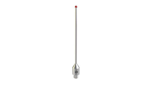PART NO: 801-1R CMM Replacement Stylus M2 Thds, 30.0mm Range Length, Ø1.0mm Ruby Ball on Ø.79mm Carbide Stem X 25.0mm E.W.L.