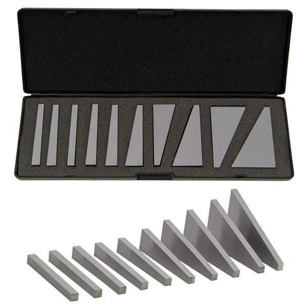 Set of 10 Precision Angle 10PCS 1° 2° 3° 4° 5° 10° 15° 20° 25° 30°