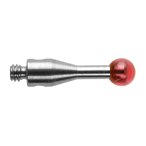 Swip 500199 M2 Ø3 mm ruby ball, carbide stem, L 10 mm, EWL 7 mm