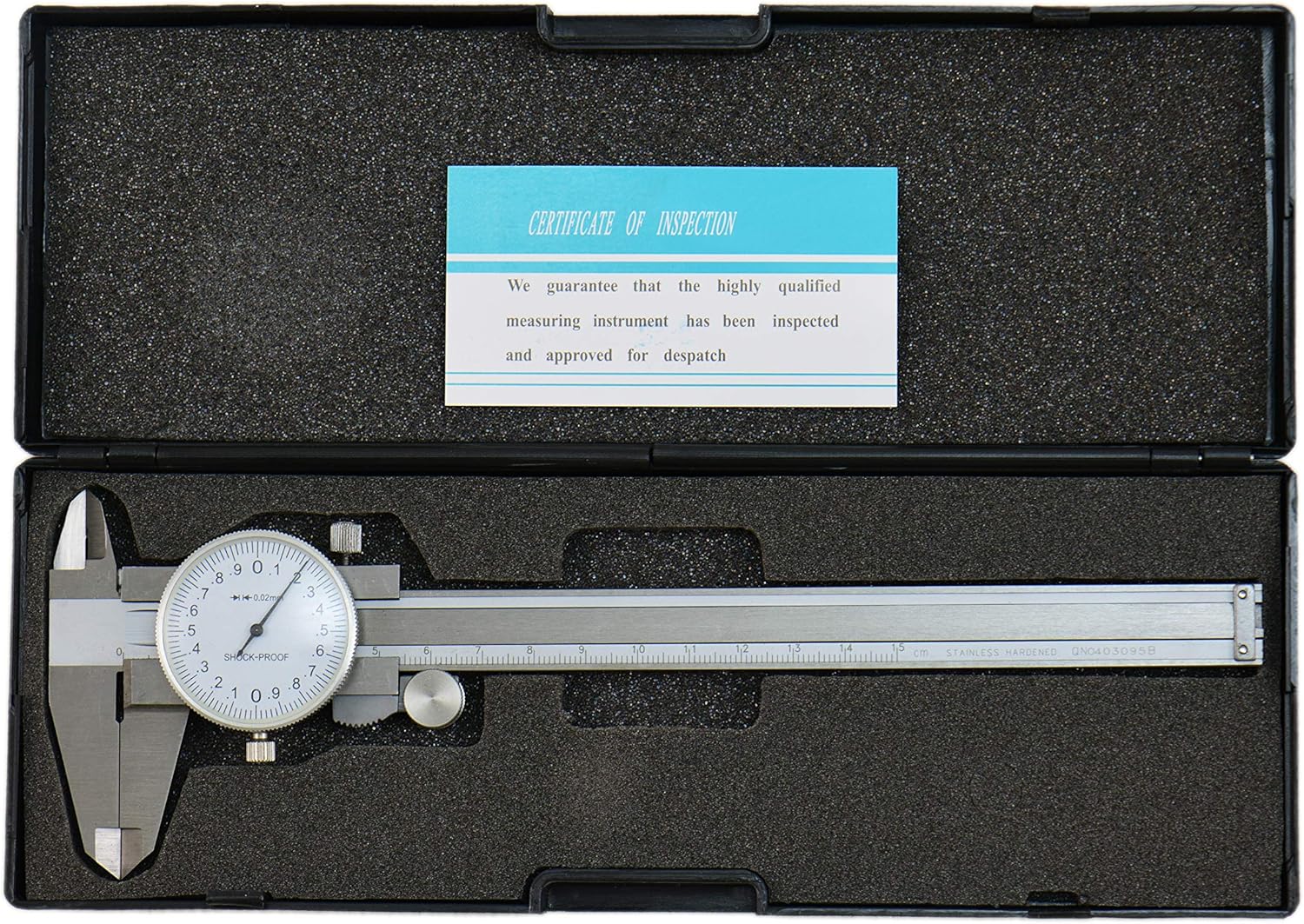 Shars Dial Caliper 150mm X .02mm  Resolution Code 303-1306