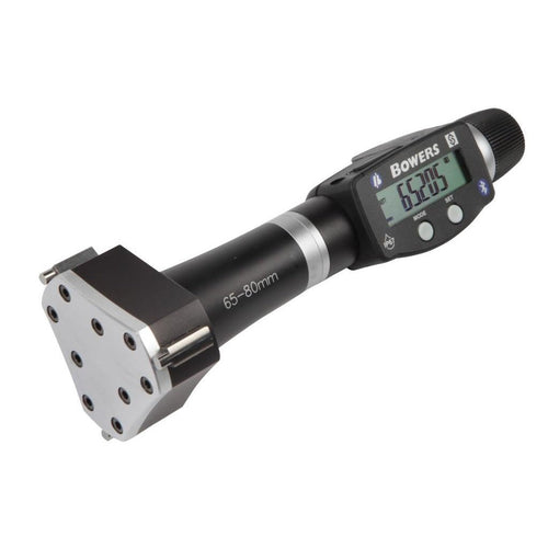 Bowers XT Digital Micrometer With Bluetooth 65-80mm XTD65M-BT