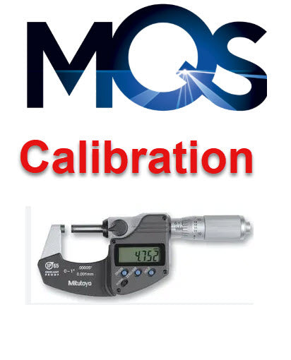 Calibration of Mitutoyo High Accuracy Micrometer .0001mm/.00005" 293-130 UKAS, 0-25mm