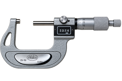 Helios Digit Outside Micrometer 25-50mm, 0,001mm 210-110