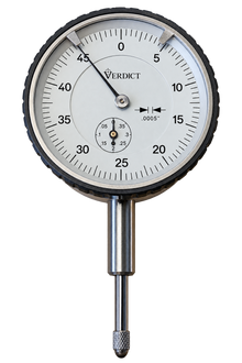 Verdict 23/2054 kaefer High Precision Dial Gauge Z03T shockproof Dial Indicator, 58mm face graduation, Reading 0.0005" Range .5" Range per revolution 0.05"