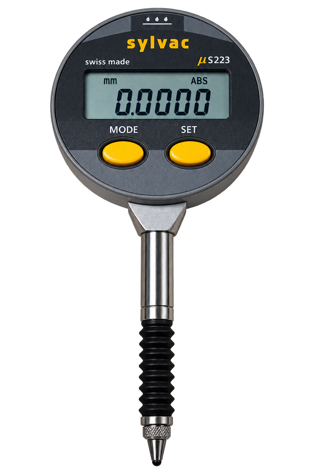 Sylvac Digital Indicator .001mm/.00005" x 12.5mm/1/2" travel 905-4525 Waterproof