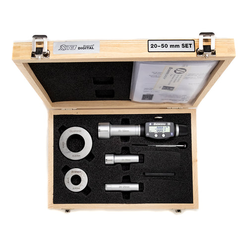 Bowers  Digital Bore Gauge Set With Bluetooth  20-50mm SXTD5M-BT