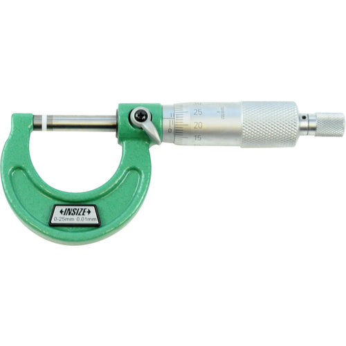 Insize Mechanical micrometers without heat shield 0-25mm x.001mm 3210-25