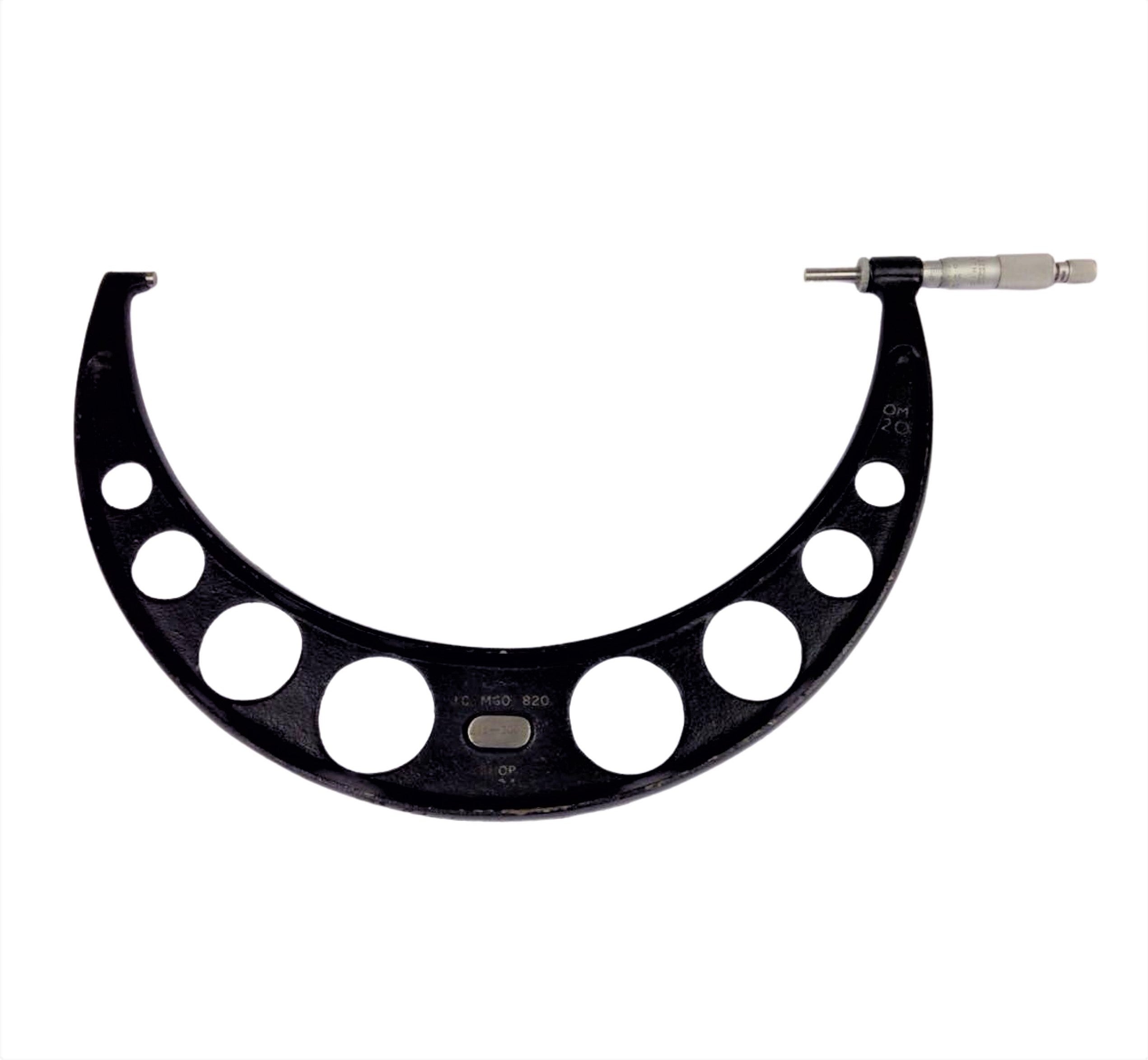 LTF Metric Analogue Outside Micrometer 275-300mm, Ratchet Stop P-523.12