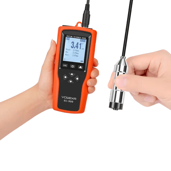 EC-900 Coating thickness Gauge 0-2000µ Accuracy 2% Res .01µ,  F & N