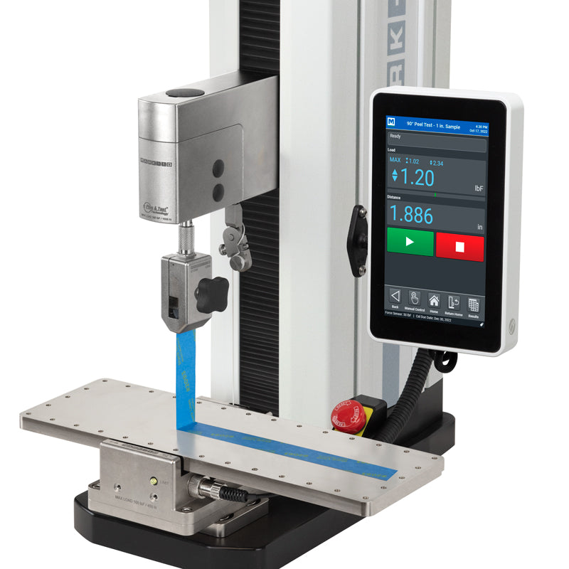 Mark-10 Series F + EasyMESUR® Tension / Compression Force Tester 500 lbF / 2.2 kN F505-EMU