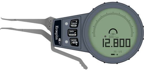 Kroeplin Internal Digital  groove Caliper Gauge G002 range 2.5-12.5mm/.1-.5"