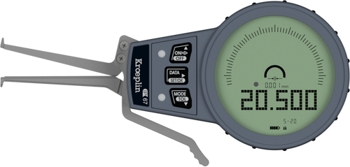 Kroeplin External Digital  groove Caliper Gauge G005 range 5-20mm/.2-.8" ( Mitutoyo Equivalent 209-928)