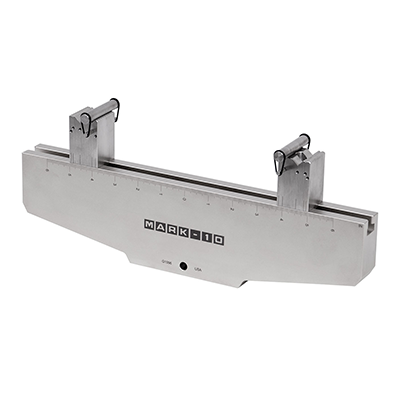 Mark-10 3-point / 4-point Bend Fixtures for ASTM C393, C1161, D790, Upper Anvil for Bend Fixtures G1097