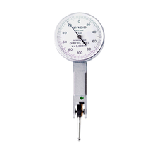 Girod GT 1253 Lever Dial Indicator Horizontal Type, Graduation 0.002mm, Range 0.2mm, Stylus Length 12mm, Bezel Diameter 27.4mm Manufactured in Switzerland